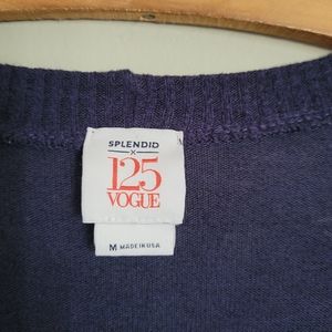 Navy blue anthropologie Splendid brand long cardigan size medium